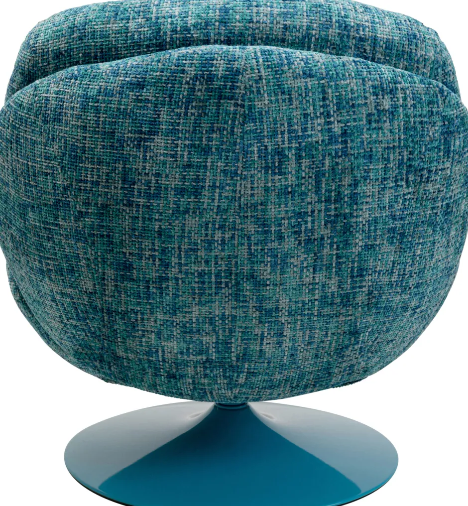 KARE Drehsessel Cosy Blau