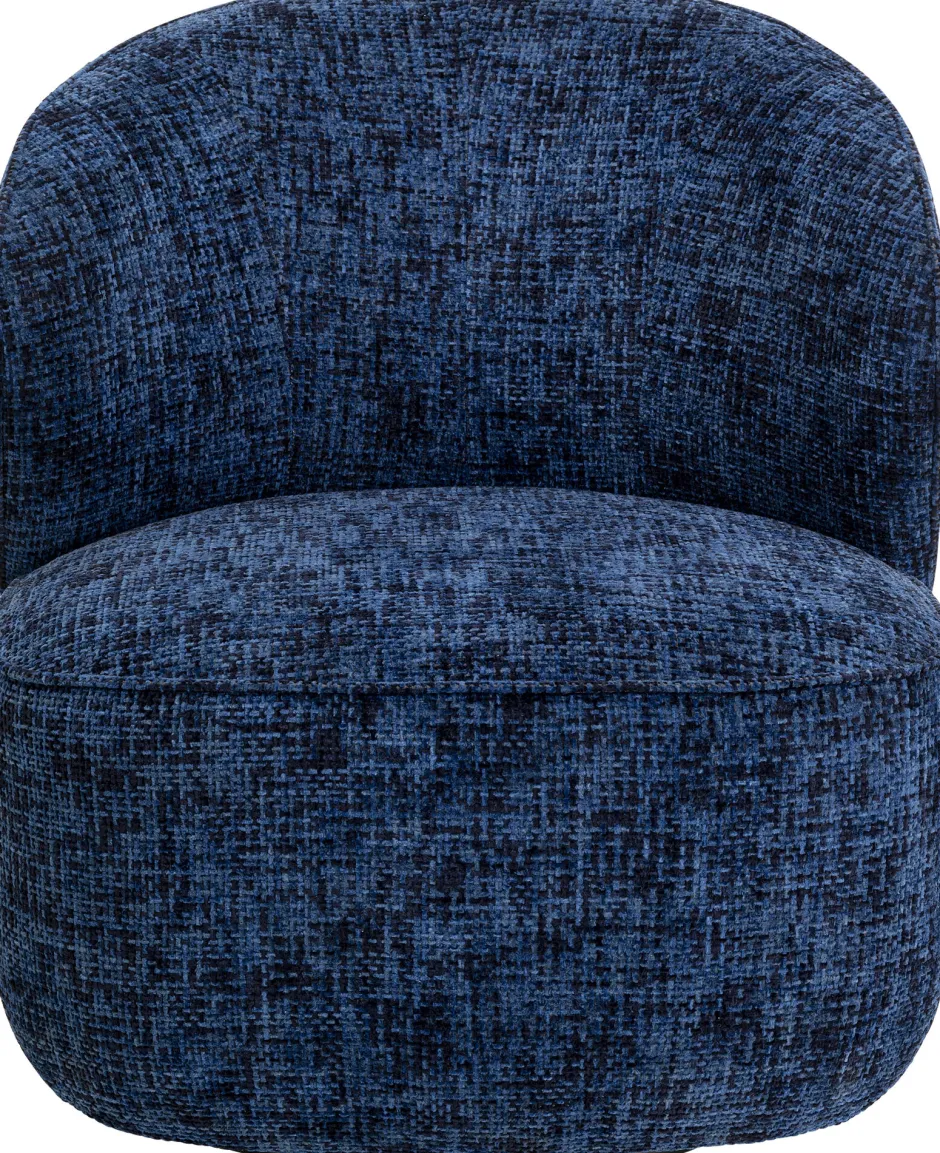 KARE Drehsessel Ellie Blau