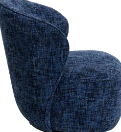 KARE Drehsessel Ellie Blau