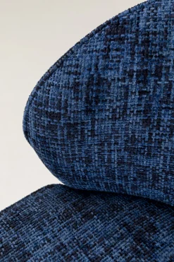 KARE Drehsessel Ellie Blau