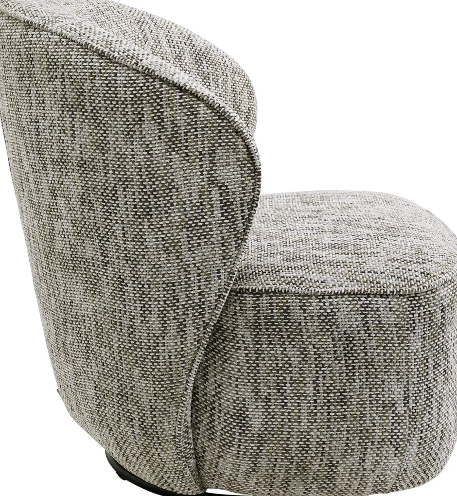 KARE Drehsessel Ellie Grau