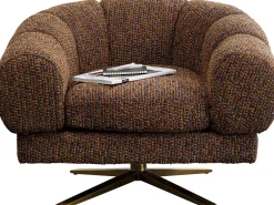 KARE Drehsessel Janno Braun