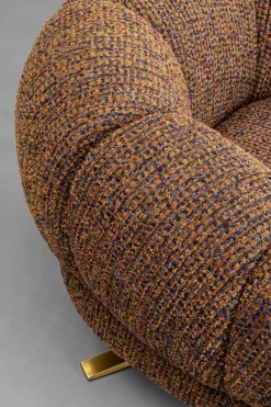 KARE Drehsessel Janno Braun