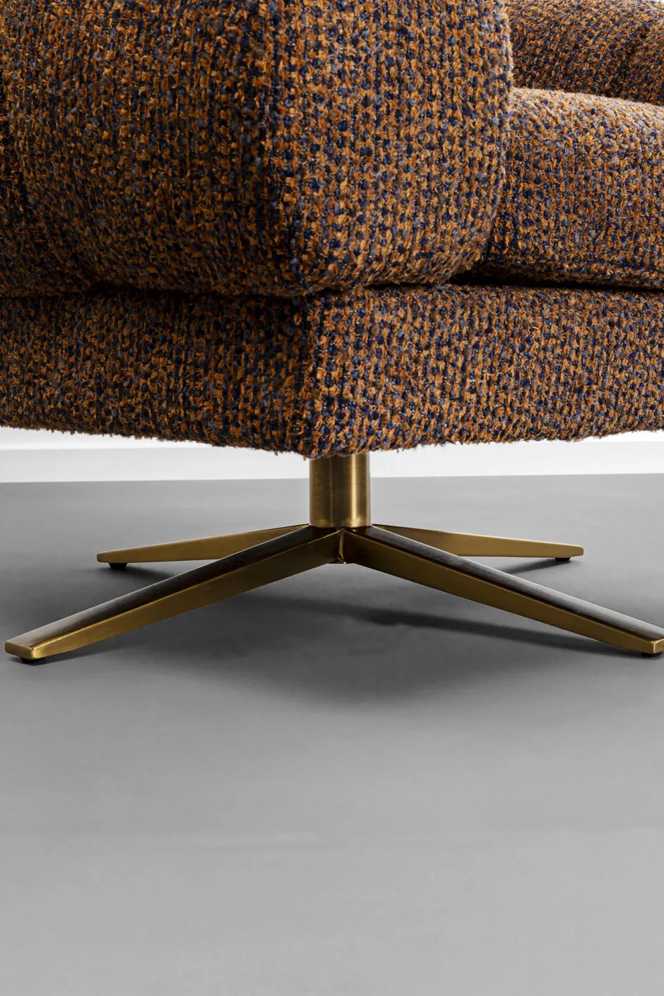 KARE Drehsessel Janno Braun