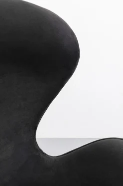 KARE Drehsessel Lounge Black Graphit