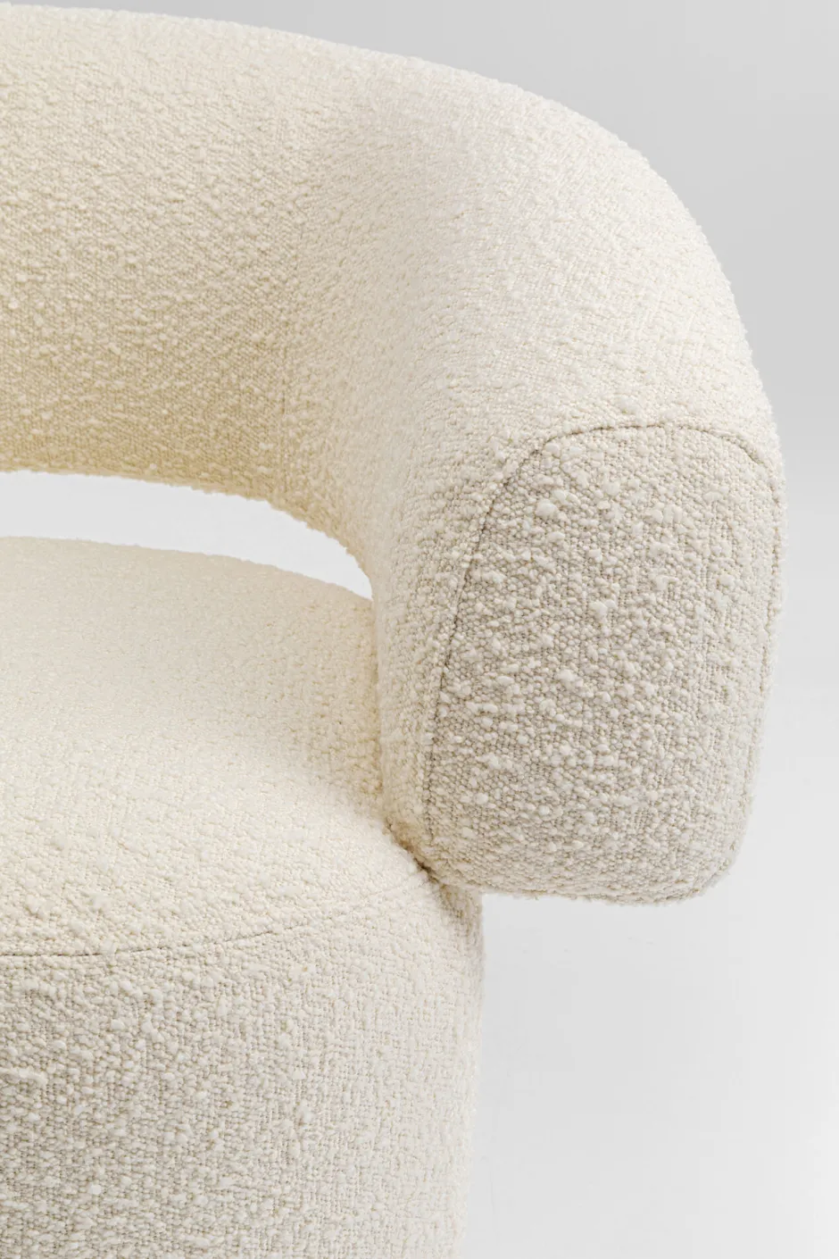 KARE Drehsessel Maye Creme