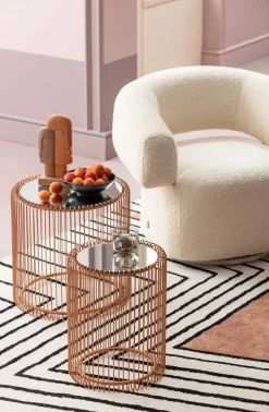 KARE Drehsessel Maye Creme