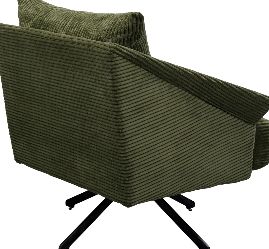 KARE Drehsessel Milo Grün