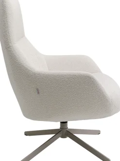KARE Drehsessel Mimi Creme