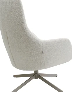 KARE Drehsessel Mimi Creme