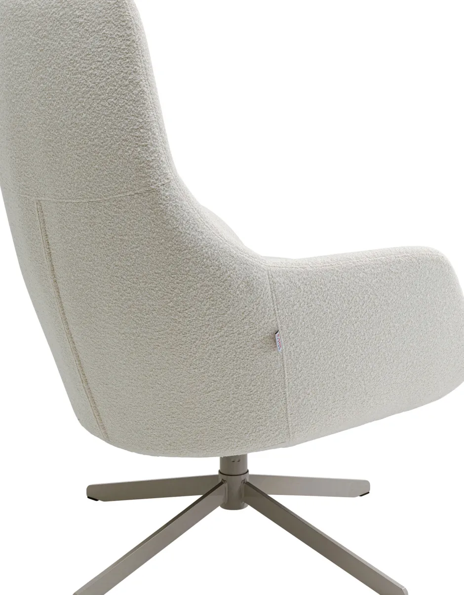 KARE Drehsessel Mimi Creme