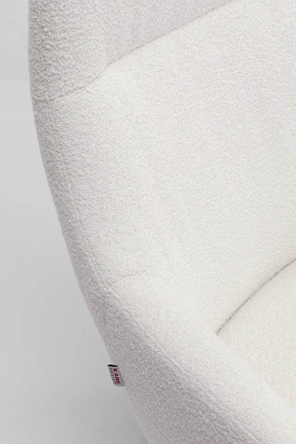 KARE Drehsessel Mimi Creme