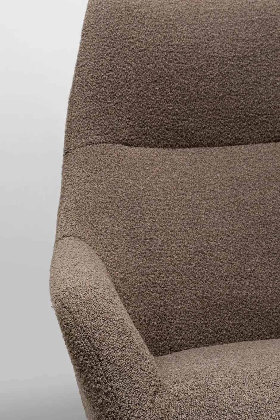 KARE Drehsessel Mimi Mocca