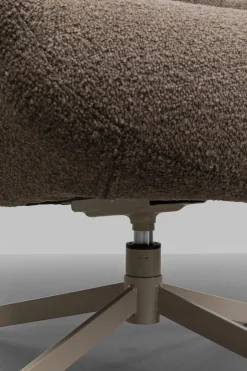 KARE Drehsessel Mimi Mocca