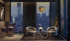 KARE Drehsessel Music Hall Grau