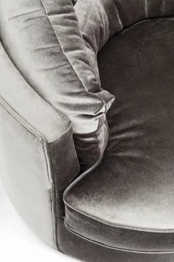 KARE Drehsessel Music Hall Grau