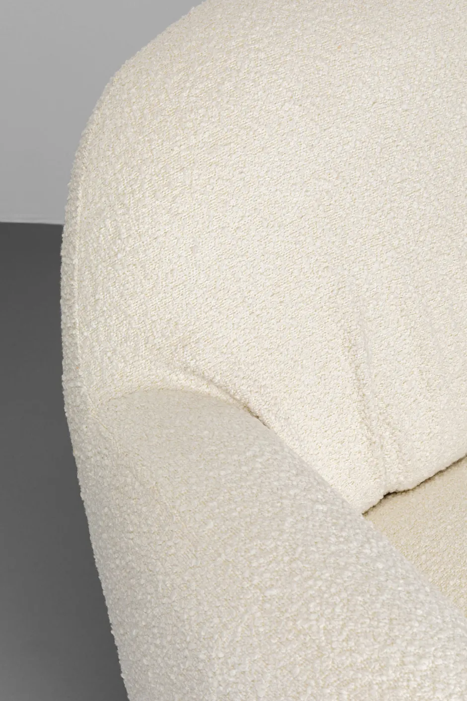 KARE Drehsessel Nube Boucle