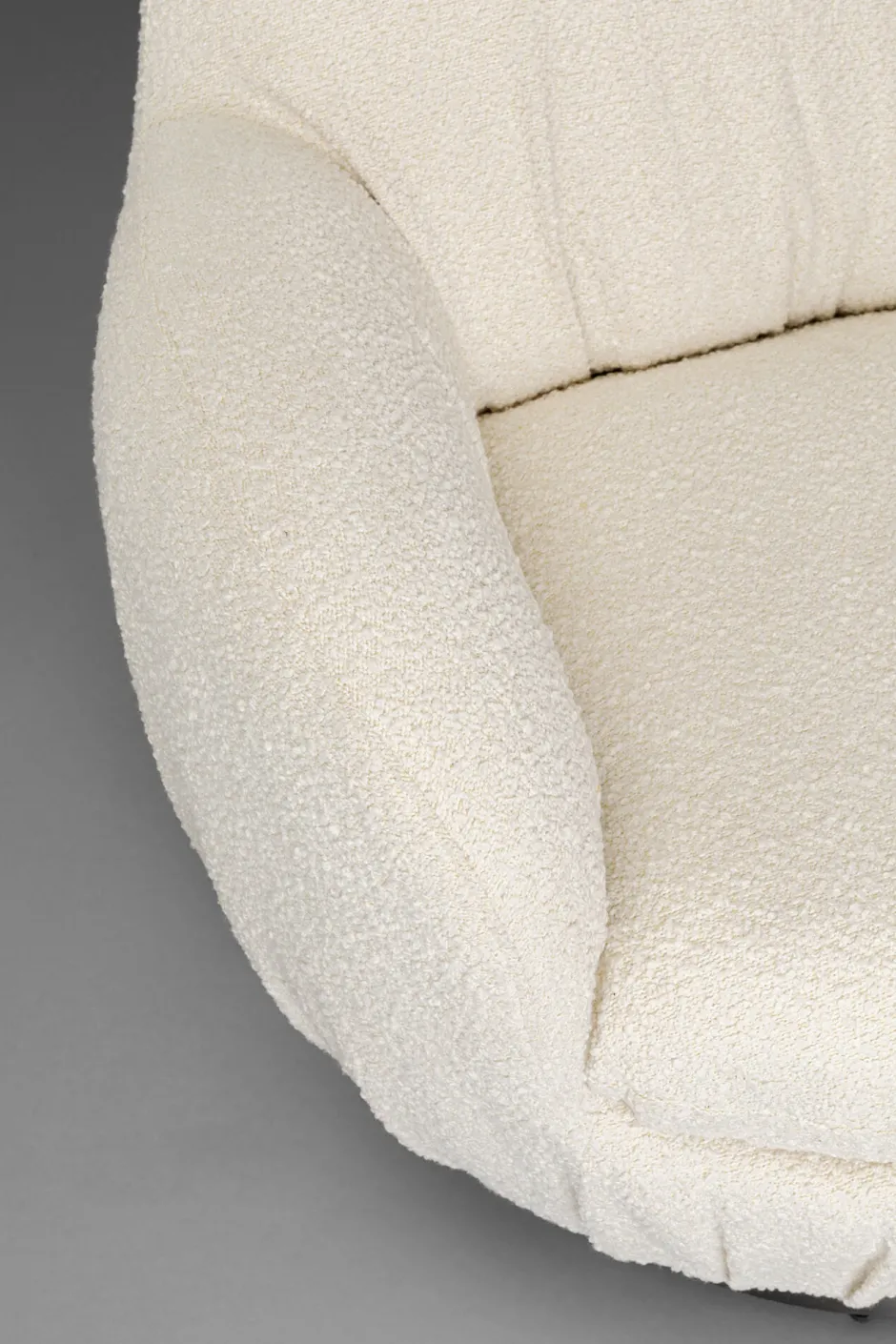 KARE Drehsessel Nube Boucle