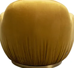 KARE Drehsessel Nube Gelb