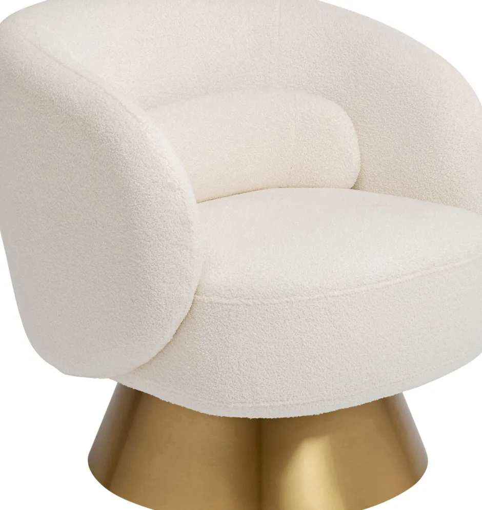 KARE Drehsessel Orion Weiß