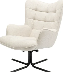KARE Drehsessel Oscar Creme