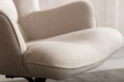 KARE Drehsessel Oscar Creme