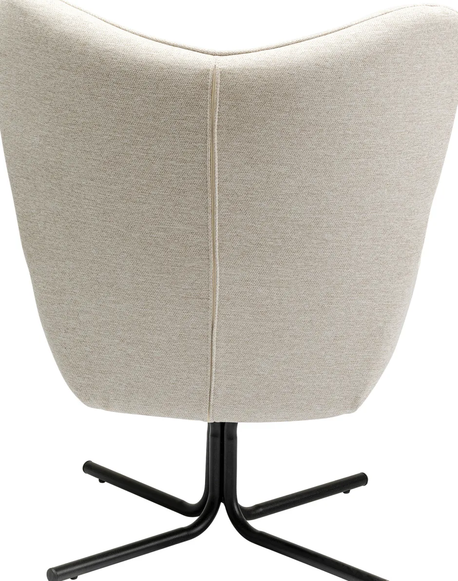 KARE Drehsessel Oscar Creme