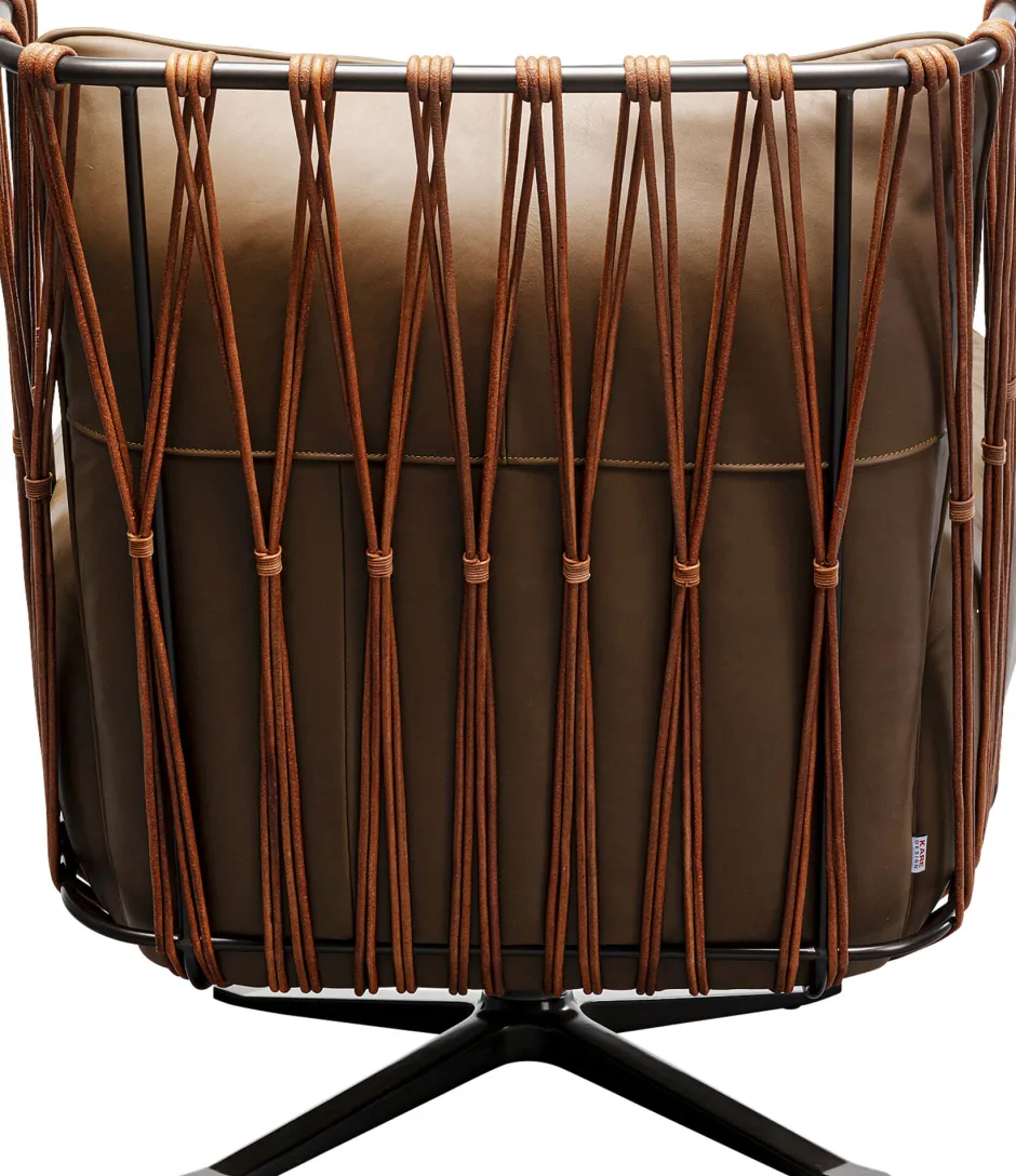 KARE Drehsessel Paradiso Braun