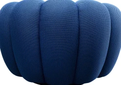 KARE Drehsessel Peppo Bloom Blau