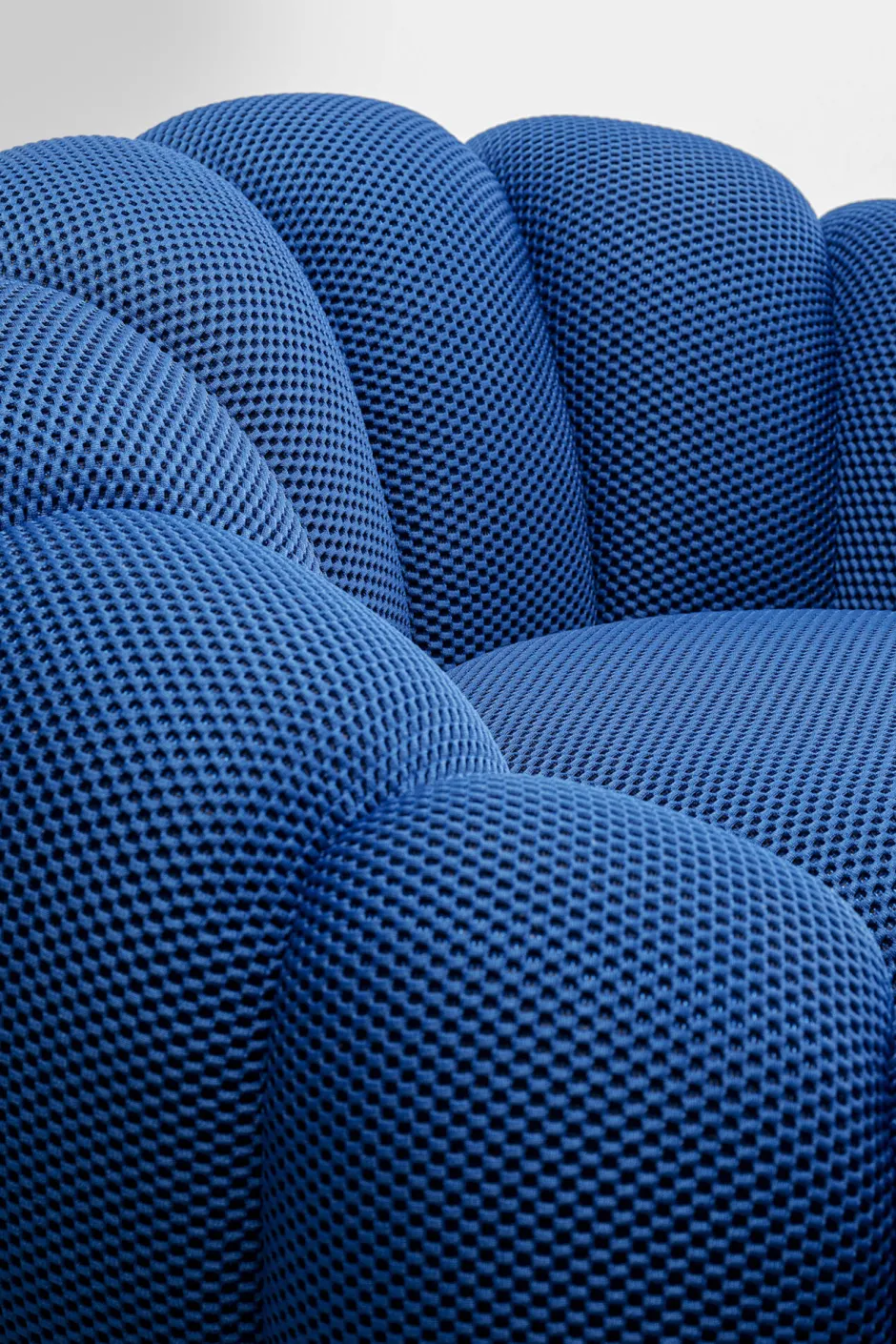 KARE Drehsessel Peppo Bloom Blau