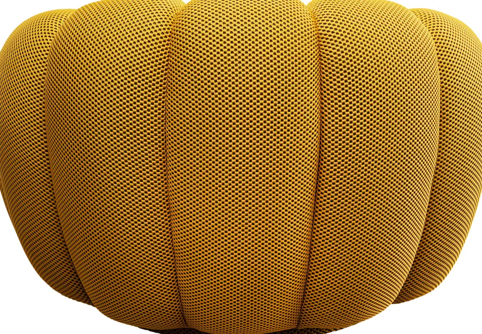 KARE Drehsessel Peppo Bloom Gelb