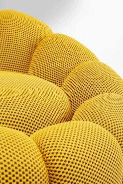 KARE Drehsessel Peppo Bloom Gelb