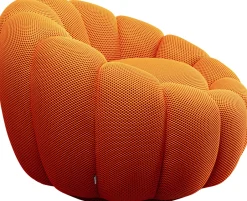 KARE Drehsessel Peppo Bloom Orange