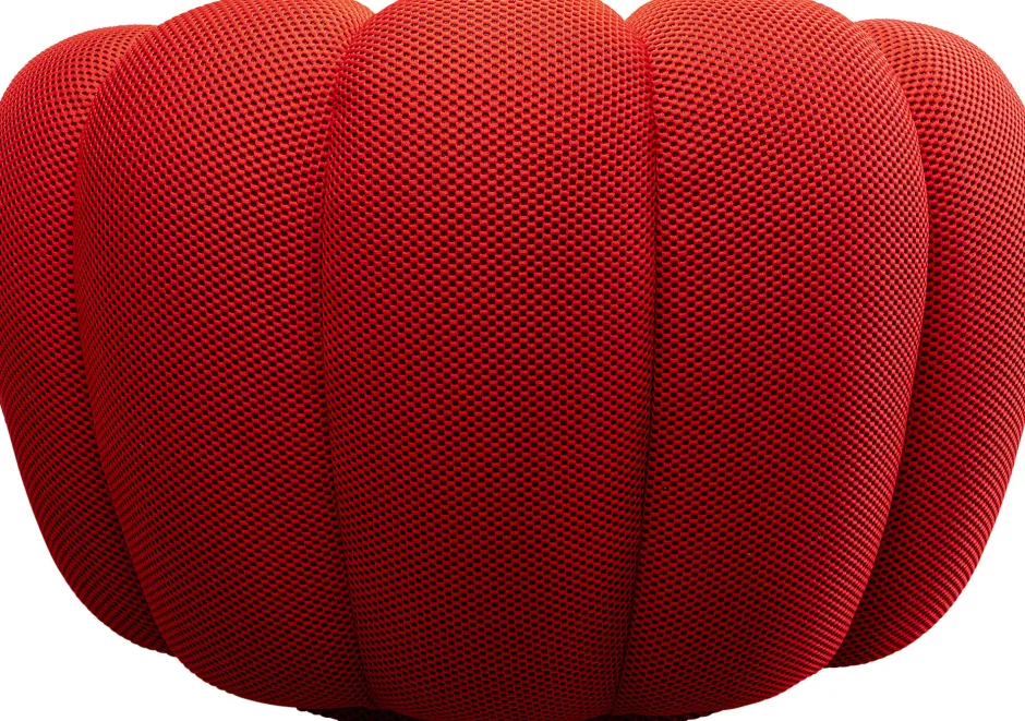 KARE Drehsessel Peppo Bloom Rot