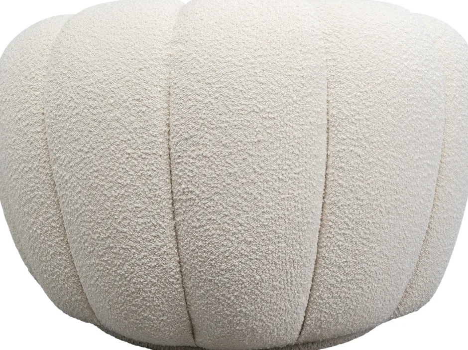 KARE Drehsessel Peppo Bloom Weiß