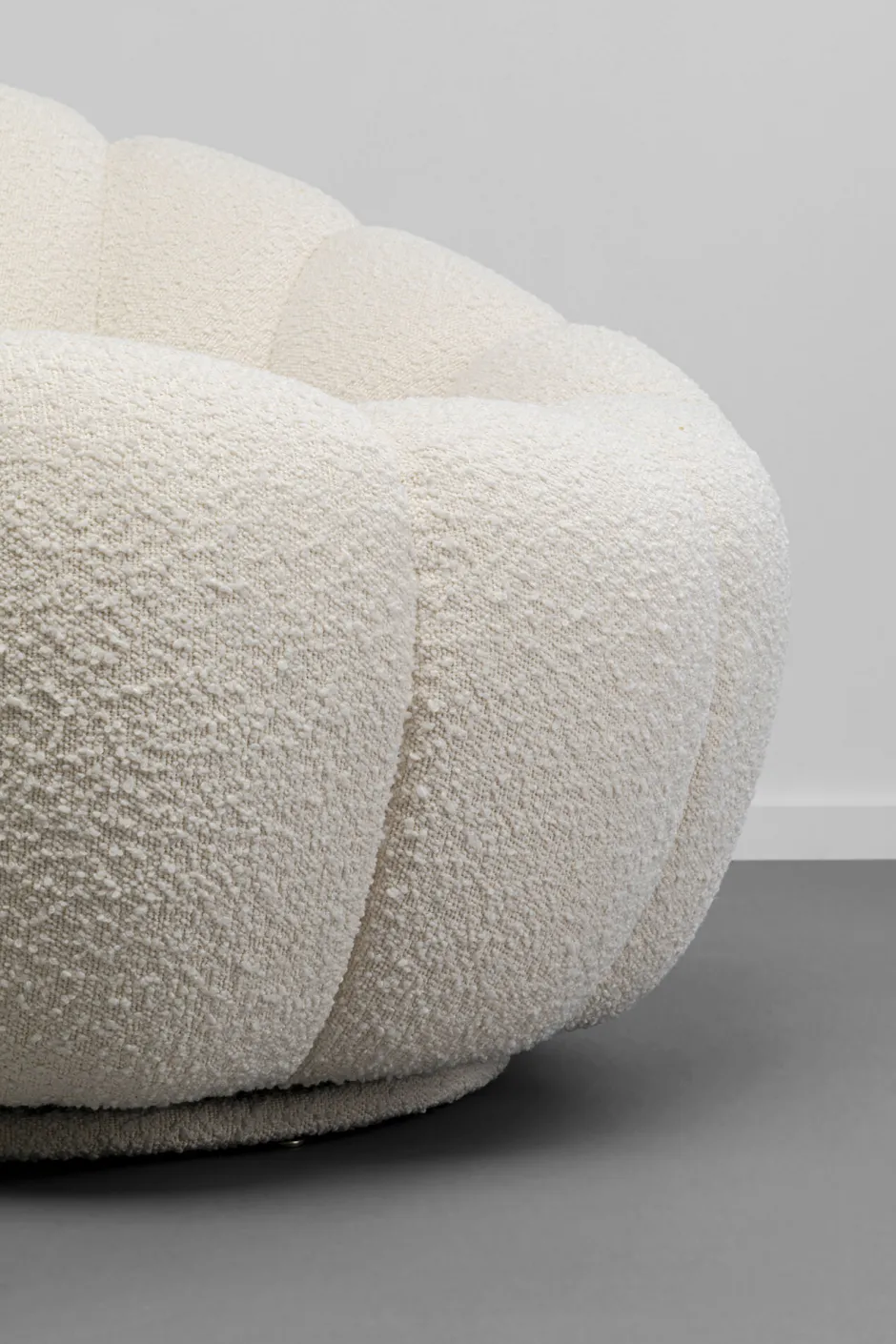 KARE Drehsessel Peppo Bloom Weiß