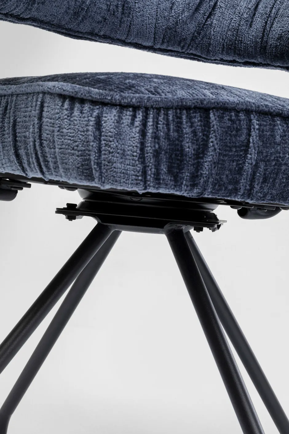 KARE Drehstuhl Arabella Blau