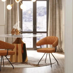 KARE Drehstuhl Arabella Orange