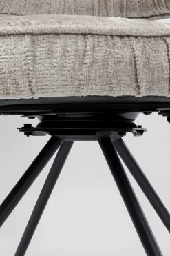 KARE Drehstuhl Arabella Silber