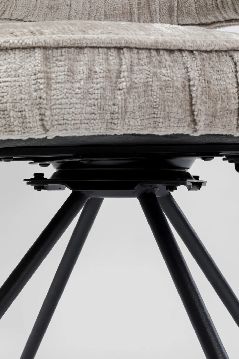 KARE Drehstuhl Arabella Silber