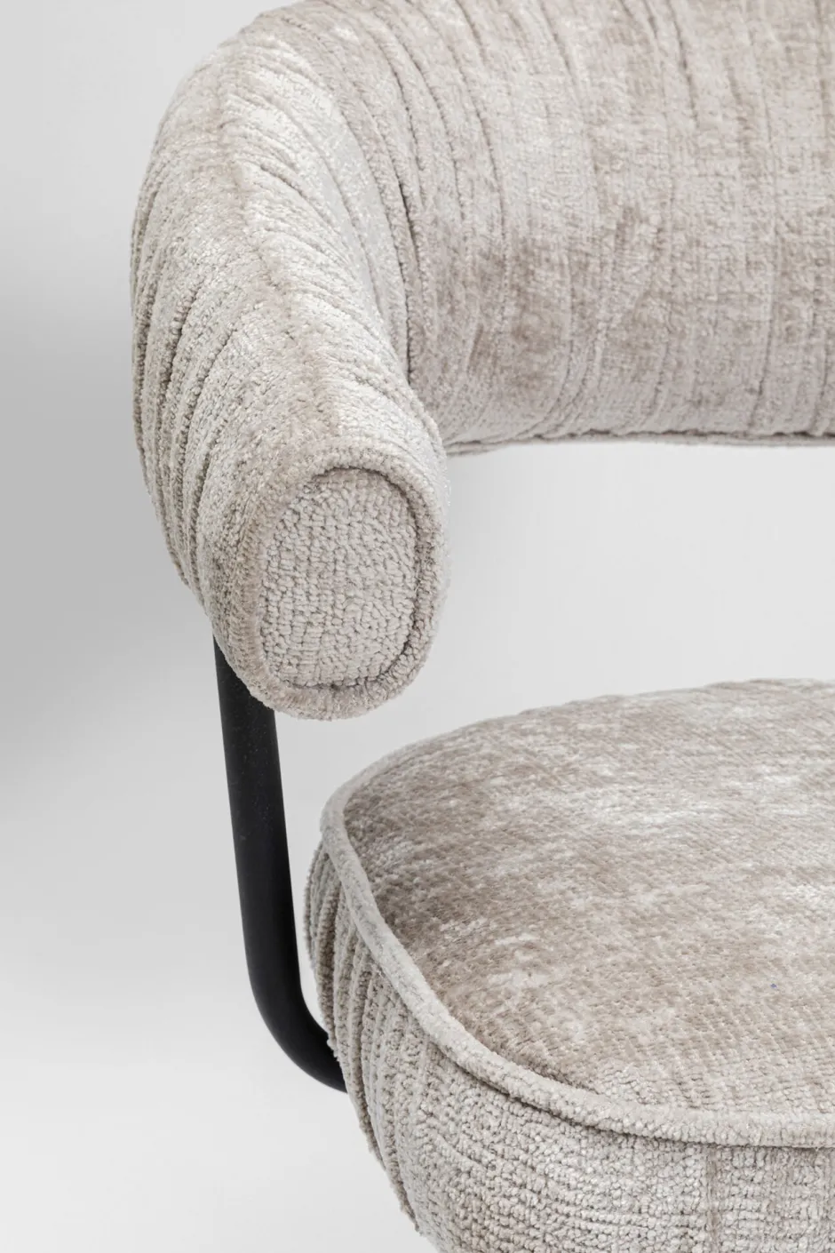 KARE Drehstuhl Arabella Silber