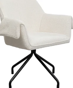 KARE Drehstuhl Bess Creme