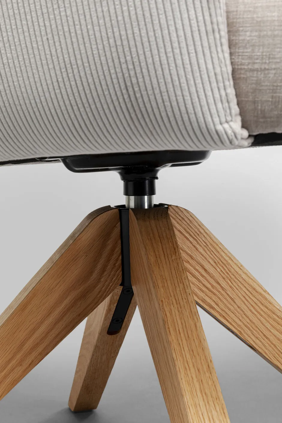 KARE Drehstuhl Bosse Nature