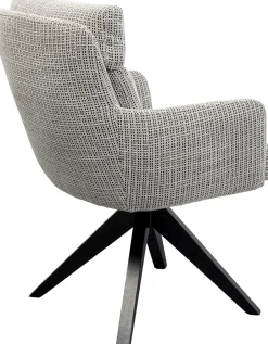 KARE Drehstuhl Bosse Schwarz