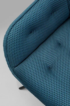 KARE Drehstuhl Carlito Mesh Petrol