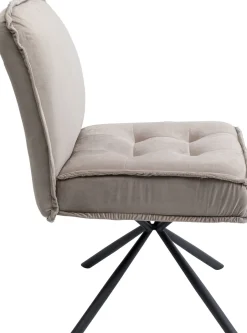 KARE Drehstuhl Chelsea Grau