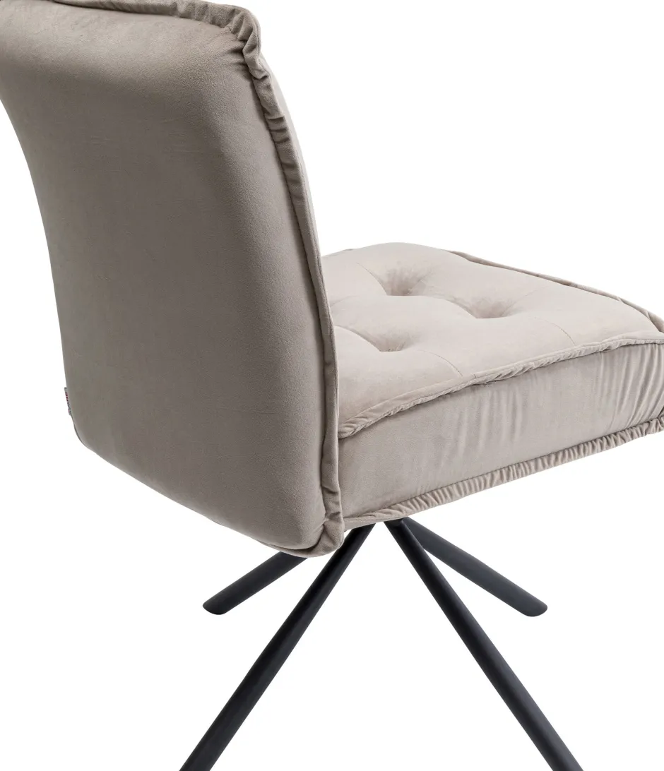 KARE Drehstuhl Chelsea Grau