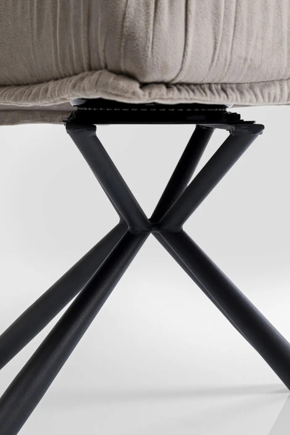 KARE Drehstuhl Chelsea Grau