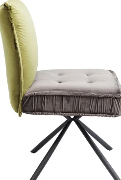 KARE Drehstuhl Chelsea Grün