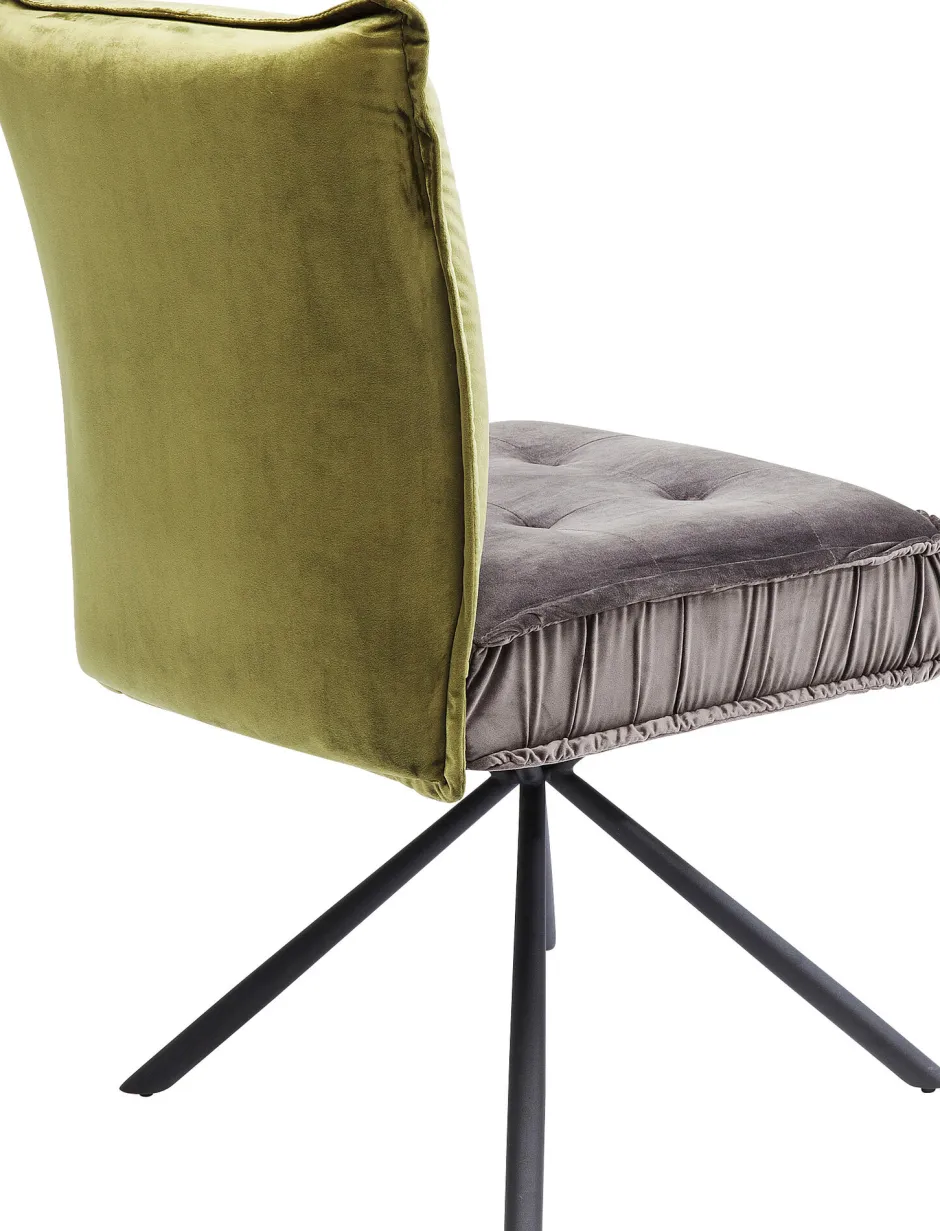 KARE Drehstuhl Chelsea Grün